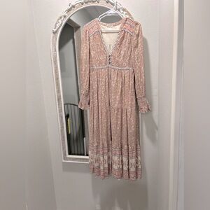 Pink Boho dress